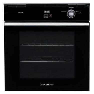 Imagem de Forno de Embutir a Gás 78 Litros Preto Brastemp 220v