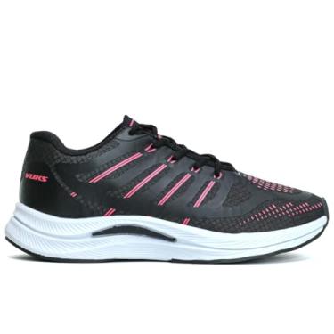 Imagem de Tenis Feminino Caminhada Academia Corrida Confortavel Leve VUKS (Preto, BR, Adulto, Numérico, 38)