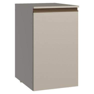 Imagem de Balcão Cozinha 40 cm 1 Porta Suspenso Nice Madesa, Crema