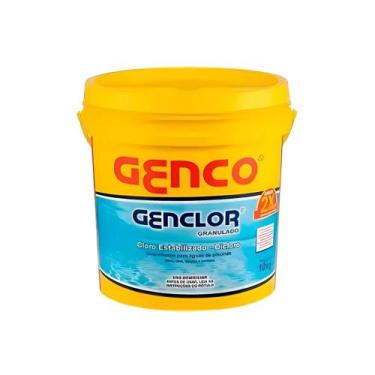 Imagem de Cloro granulado para piscina genclor - 10kg - genco