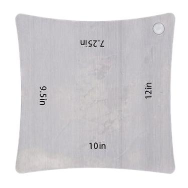 Imagem de Radius de braço de guitarra Beda de raio aço inoxidável 4 em 1 projeto 7,25in 9.5in 10in 12in Ferlim de porca de escala Ferramenta de medição para Bass Banjo Ukulele Mandolin