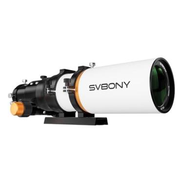 Imagem de SVBONY SV503 Telescópio Refrator Nivelador de Campo Embutido, Refrator Acromático OTA de Dispersão Extra Baixa F6.78 de 70 mm, Telescópio Para Adultos, Para Astronomia Visual de Astrofotografia