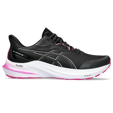 Imagem de ASICS Tênis de corrida masculino GT-2000 12, Preto/prata pura, 10