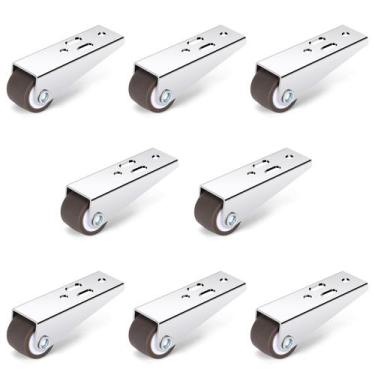 Imagem de Rodas Caster Wheels ZUOFANG de baixo perfil de 0,9 polegadas para móve