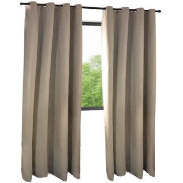 Imagem de Cortina Tecido Blackout 270cm X 230cm Eclipse Simple Bege - CASA ANTON