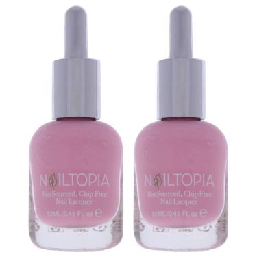 Imagem de Verniz para unhas Nailtopia Bio-Sourced Do or FiDi 85% Bio, pacote com 2