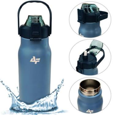 Imagem de Garrafa Térmica Albatroz BWG04 Azul 1.6L Aço Inoxidável Mug Térmico a 