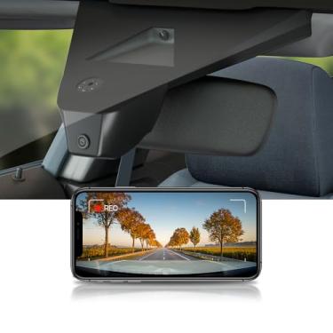 Imagem de Fitcamx 4K Dash Cam Adequada para Acura MDX 2025-2026 & Type S (HD2-D4600), OEM Fábrica Estilo, UHD 2160P Vídeo, WiFi & APP, Loop Gravação, G-Sensor, Plug & Play, Fácil de Usar, 64GB Cartão