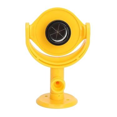 Imagem de Refletor de Estação Total, Design de Prisma único, Diâmetro de Vidro de 25,4 Mm - Constante de Prisma de 17 Mm Com Adaptador Roscado de Latão, Revestimento ABS, Ferramenta de