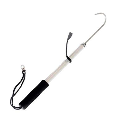 Imagem de Milageto Arpão de pesca Gancho de Gancho de pesca com cabo de EVA macio Acessórios Punho de, ampla