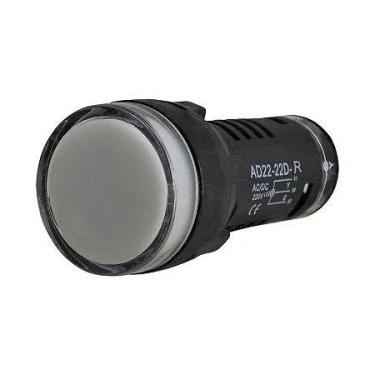 Imagem de Sinaleiro led ad22-22mm 220v branco stark