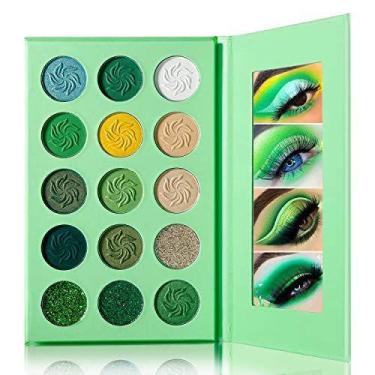 Imagem de Paleta de sombras DE'LANCI Green Highly Pigmented Vegan