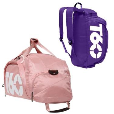 Imagem de Kit 2 Bolsa Mochila T60 Transversal Academia Treino Esporte