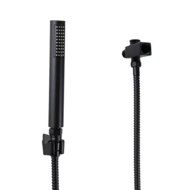 Imagem de Ducha de Mão Bastão ABS Preto com Mangueira 180 cm e Desviador - AMG M