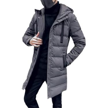Imagem de Jaqueta De Inverno Masculina Grossa E Quente Com Capuz Parka, 2, XL