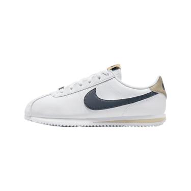 Imagem de Nike Tênis infantil Cortez (DM0950-114, branco/cáqui deserto/azul trovão), Branco/cáqui deserto/azul trovão, 20
