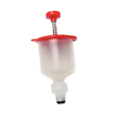 Imagem de Baoblaze Substituição de copo de pulverizador de tinta, frasco de pulverizador de tinta com mola à prova de vazamento para tarefas diárias de pintura, conexão