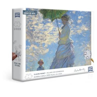 Imagem de Toyster - Coleção Obras de Arte - Monet: Mulher com sombrinha - Quebra-cabeça 1000 peças - Game Office