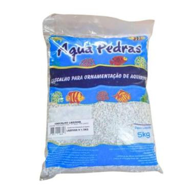 Imagem de Aqua Pedras Cascalho Laginha 1 5Kg Decoração Aquário Lago