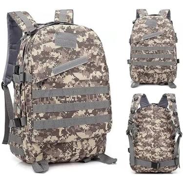Imagem de Mochila Tática De Camuflagem De Viagem, Mochila De Arma Militar Ao Ar Livre, Mochila De Camuflagem Militar Ao Ar Livre Do Exército Adequada Para Caça, Tiro, Acampamento, E