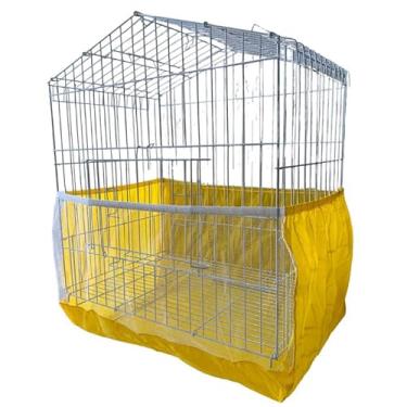 Imagem de Forro Capa Fundo Gaiola de Calopsita Capa Anti Sujeira(Amarelo)