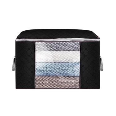 Imagem de Sacos Organizador Multiuso Anti Mofo Dobrável Edredom Cobertores Roupas de Banho Cama Travesseiros