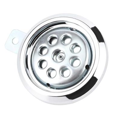 Imagem de Dioche Horno de Motocicleta Universal Alto 105dB Com Capa de Cromo de Favo de Mel à Prova d'água 12V para Alertas de Estrada Eficientes e Segurança Aprimorada