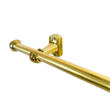 Imagem de Kit Varão Para Cortina Completo 2,00 Metros 19mm Varias Cores Envio Im