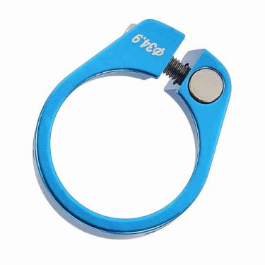 Imagem de Xixian Bicicleta Grampo de Posto de Seamento de Bicicleta, Instalação Rápida de Alumínio Post Cramp, Com 5 Cores para a Mountain Road Bike (34,9 mm)