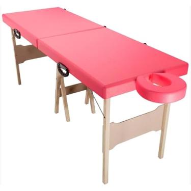 Imagem de Maca Dobravel/Portátil/Apoio de cabeca (130)(Rosa)