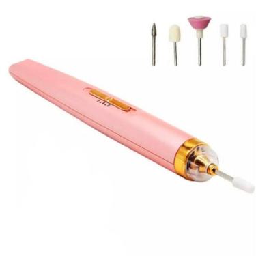 Imagem de Furadeira de unhas, polidor de torno, recarregável, USB, portátil