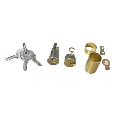 Imagem de Kit Cilindro E Chave Fechadura Fx 1500 Intelbras
