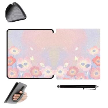 Imagem de GUKSRASO Capa para Kindle Oasis 10ª/9ª Geração (Modelo: CW24WI/S8IN4O) - Compatível com 7 Polegadas, Material TPU à Prova D'água, com Alça de Mão e Caneta Stylus