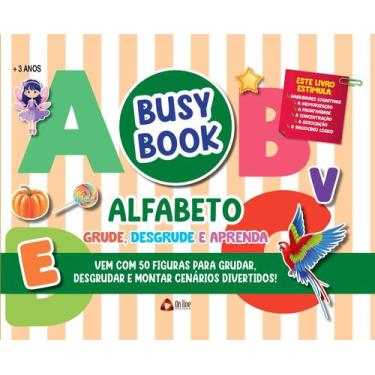 Imagem de Livro - Busy Book Alfabeto Grude, Desgrude e Aprenda