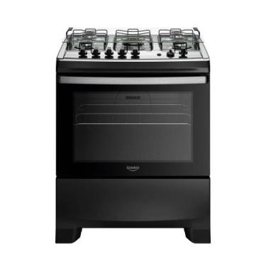 Imagem de Fogão 5 Bocas Dako Supreme Mesa de Inox e Timer Bivolt - Preto