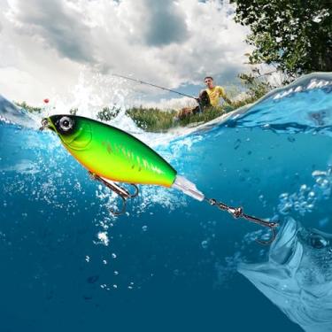 Imagem de Iscas de pesca, 10 cm, 15,6 g, plástico, artificial, realista, ferramentas de pesca, acessório para entusiastas de pesca, amantes de pesca, pesca de truta robalo