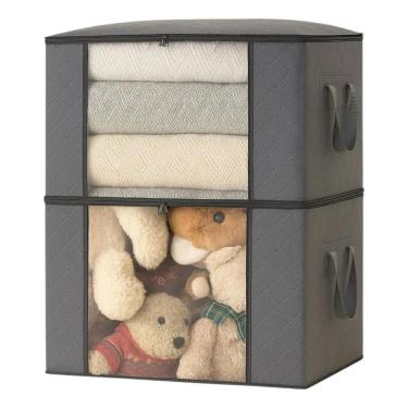 Imagem de Kit 2 Organizadores Multiuso Roupas Edredom Cobertor