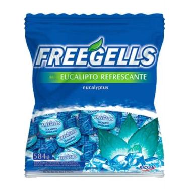 Imagem de Bala freegells eucalipto refrescante 475 g - RICLAN