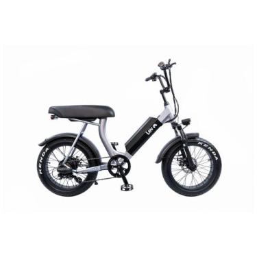 Imagem de Bicicleta Elétrica Aro 21" LEV Cruiser 700W, Cinza