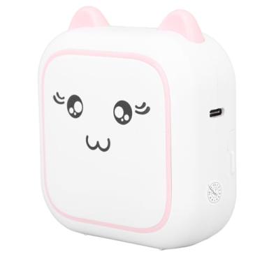 Imagem de Impressora Portátil Sem Tinta Mini Impressora Térmica Sem Tinta Preto e Branco Impressão BT Conexão 800mAh Impressora Portátil de Alta Velocidade e Baixo Ruído para Etiquetas