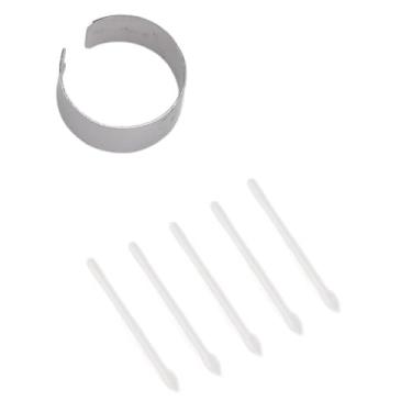 Imagem de 10 Peças Pontas de Caneta Digital Emr Substituição King Write Mr05 Abs Pontas de Tela Sensível Ao Toque para Notável 1 2 (Branco)