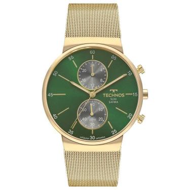 Imagem de Relogio Technos Masculino Slim Dourado - Vd36aa-1v