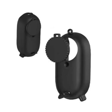 Imagem de Capa protetora de silicone para GO3S, capa macia para lente para câmera de ação GO3S capa de silicone (preto)