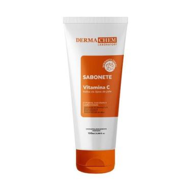 Imagem de Sabonete Facial Vitamina C Dermachem 100ml - Efeito Clareador e Hidrat