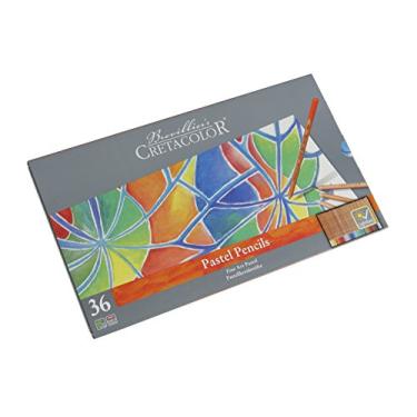 Imagem de Lápis De Cor Pastel Seco Fine Art Pastel 24 Cores, Cretacolor, Cretacolor, 47024, Colorido