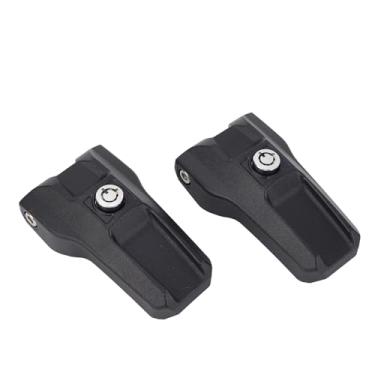 Imagem de aqxreight Travas de capô Com Trava de Alumínio Ajustável Com ReduçãO de VibraçãO Com de Segurança Aprimorada Kit de Captura de capô para JK JL JT Com Produto Deseja Comprar JT SãO de Confirmam JL O