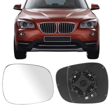 Imagem de Vidro de substituição do espelho lateral do passageiro para BMW X3 2011-2014, placa traseira aquecida com potência lateral direita vidro retrovisor do carro para BMW X3 2011 2012 2013 2014