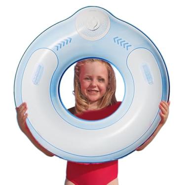 Imagem de Flutuadores Infláveis para Piscina - Brinquedo Flutuante para Água ao Ar Livre | Acessórios Aquáticos Flutuantes com Grande Capacidade para Festas ao Ar Livre Jardim Lago