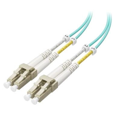 Imagem de Cable Matters 10Gb 40Gb Multimodo OM3 Duplex 50/125 OFNP Cabo de patch de fibra LC para LC, 3m