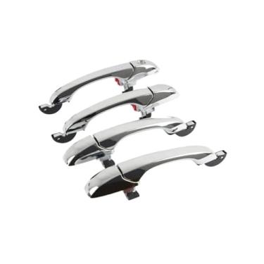 Imagem de Maçaneta externa da porta compatível com Chrysler 300C 2005-2010/Dodge Magnum 2005-2008 4589009AG 5065801AG 5065800AG(4 PCS)